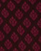 Wine Red Buta Jaal Patterned Kurta Pajama with Embroidered Neckline